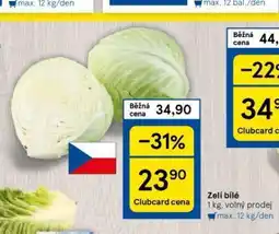 Tesco Zelí bílé nabídka