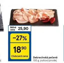 Tesco Debrecínská pečeně nabídka