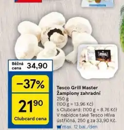 Tesco Žampiony nabídka