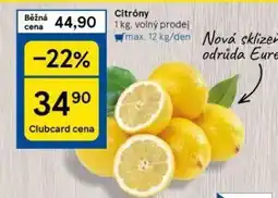 Tesco Citrony nabídka