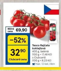 Tesco Rajčata koktjelová nabídka