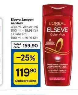 Tesco Elseve šampon na vlasy nabídka