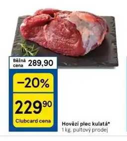 Tesco Hovězí plec kulatá nabídka