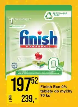 Jip Finish Eco 0% tablety do myčky 70 ks nabídka