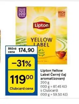Tesco Lipton čaj nabídka