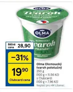 Tesco Olma olomoucký tvaroh nabídka