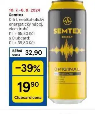 Tesco Semtex nabídka