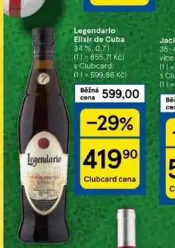 Tesco Legendario elixir de cuba nabídka
