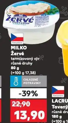 Kaufland Milko žervé nabídka