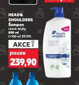 Kaufland Head&shoulders šampon nabídka