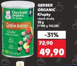 Kaufland Gerber organic křupky nabídka
