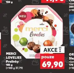 Kaufland Merci lovelies pralinky nabídka