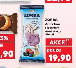 Kaufland Zorba zmrzlina nabídka