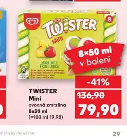 Kaufland Twister mini nabídka