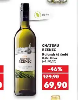 Kaufland Chateau bzenec rulandské šedé nabídka