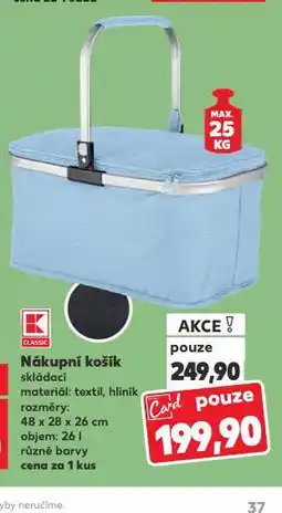 Kaufland Nákupní košík nabídka