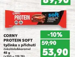 Kaufland Corny protein soft tyčinka s příchutí nabídka