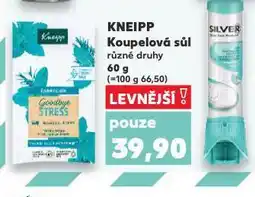 Kaufland Kneipp koupelová sůl nabídka