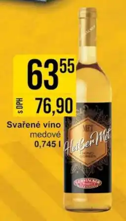 Jip Svařené víno medové 0,745 L nabídka
