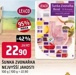 Terno ŠUNKA ZVONAŘKA NEJVYŠŠÍ JAKOSTI nabídka