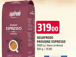 Terno SEGAFREDO PASSIONE ESPRESSO nabídka