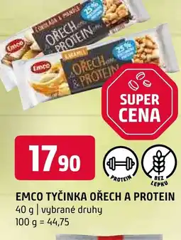 Terno EMCO TYČINKA OŘECH A PROTEIN nabídka