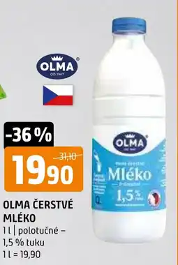 Terno OLMA ČERSTVÉ MLÉKO 1L nabídka