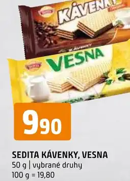 Terno SEDITA KÁVENKY, VESNA nabídka