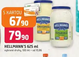 Trefa HELLMANN'S 625 ml nabídka