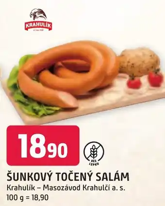 Trefa ŠUNKOVÝ TOČENÝ SALÁM nabídka
