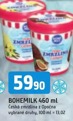 Trefa BOHEMILK 460 ml nabídka