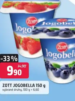 Trefa ZOTT JOGOBELLA 150 g nabídka