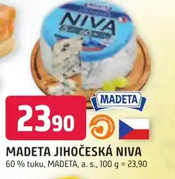 Trefa MADETA JIHOČESKÁ NIVA nabídka