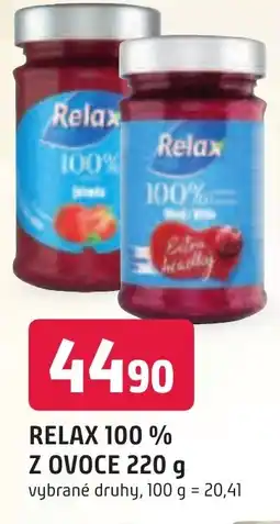 Trefa RELAX 100 % Z OVOCE 220 g nabídka