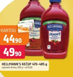 Trefa HELLMANN'S KEČUP 470-485 g nabídka