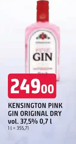 Trefa KENSINGTON PINK GIN ORIGINAL DRY vol. 37,5% 0,7L nabídka