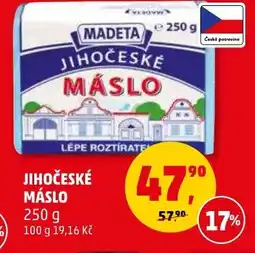 Penny Market JIHOČESKE MÁSLO nabídka