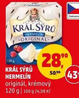 Penny Market KRÁL SÝRŮ HERMELÍN nabídka