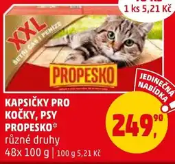 Penny Market KAPSIČKY PRO KOČKY, PSY PROPESKO nabídka