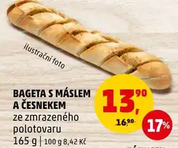 Penny Market BAGETA S MÁSLEM A ČESNEKEM nabídka