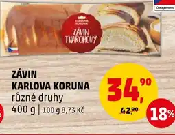 Penny Market ZÁVIN KARLOVA KORUNA nabídka