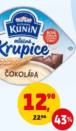 Penny Market MLÉČNÁ KRUPICE, RÝŽE KUNÍN nabídka