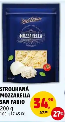 Penny Market STROUHANÁ MOZZARELLA SAN FABIO nabídka