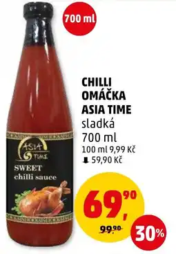 Penny Market CHILLI OMÁČKA ASIA TIME nabídka