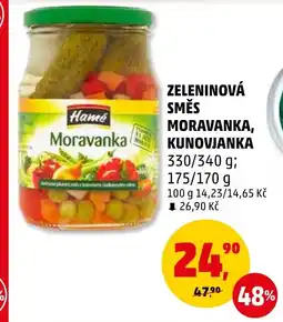 Penny Market ZELENINOVÁ SMĚS MORAVANKA, KUNOVJANKA nabídka