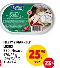 Penny Market FILETY Z MAKRELY LOSOS nabídka
