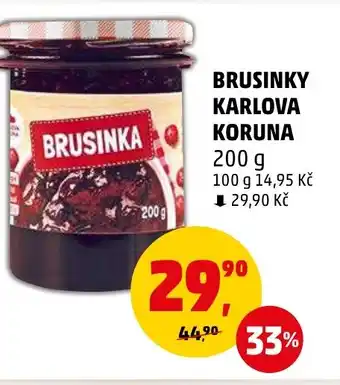 Penny Market BRUSINKY KARLOVA KORUNA nabídka