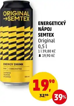 Penny Market ENERGETICKÝ NÁPOJ SEMTEX 0.5L nabídka