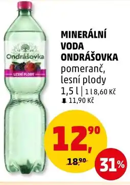 Penny Market MINERÁLNÍ VODA ONDRÁŠOVKA 1.5L nabídka