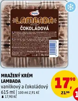 Penny Market MRAŽENÝ KRÉM LAMBADA nabídka